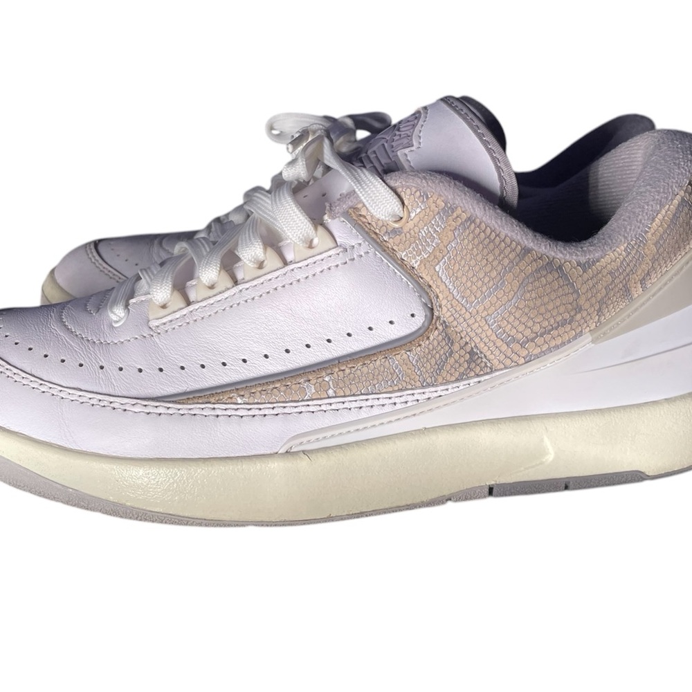 Jordan 2 low white python - Picture 2 of 6